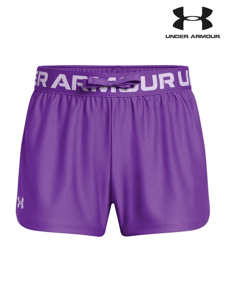 Under Armour Purple Girls Youth Play Up Shorts (820007) | £18