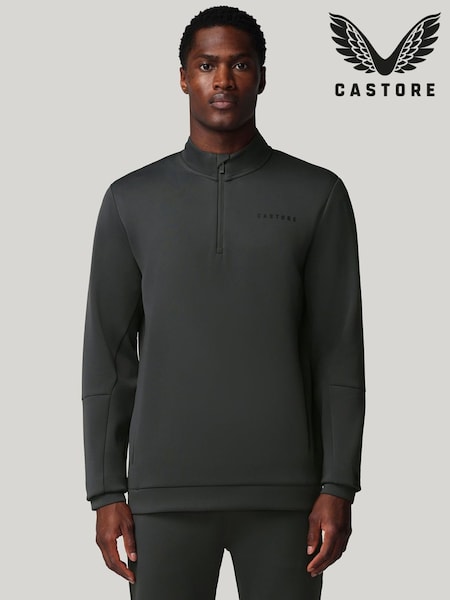 Grey - Regular Castore Flex 1/4 Zip Sweatshirt