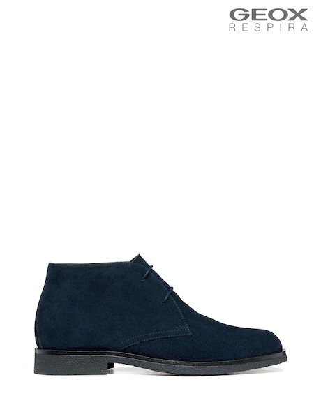 Blue - Regular Geox Uomo Claudio Ankle Boots