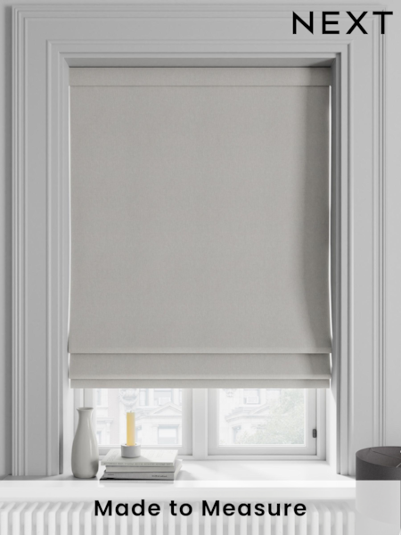 Ecru Natural Soho Made To Measure Roman Blind (821446) | £84