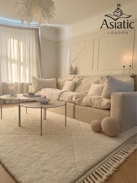 Asiatic Rugs Cream Fes Rug (822244) | £245 - £696