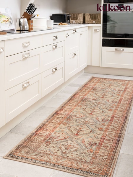 Kukoon Washable Rowe Traditional Runner