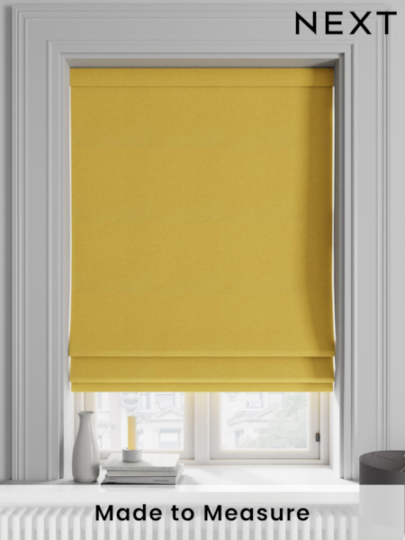 Buttercup Yellow Soho Made To Measure Roman Blind (823811) | £84