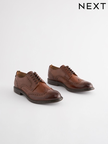 Tan Brown Heritage Brogue Shoes (824341) | £62