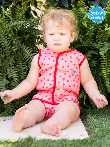 Pink - Splash About Baby Wrap Wetsuit