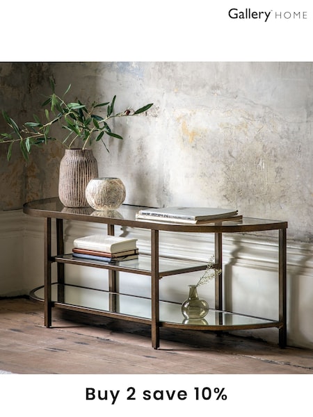 Gallery Home Bronze Minster Media Unit (826730) | £355