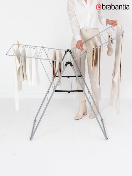 Brabantia Grey HangOn Drying Rack 20 Metres (827467) | £52