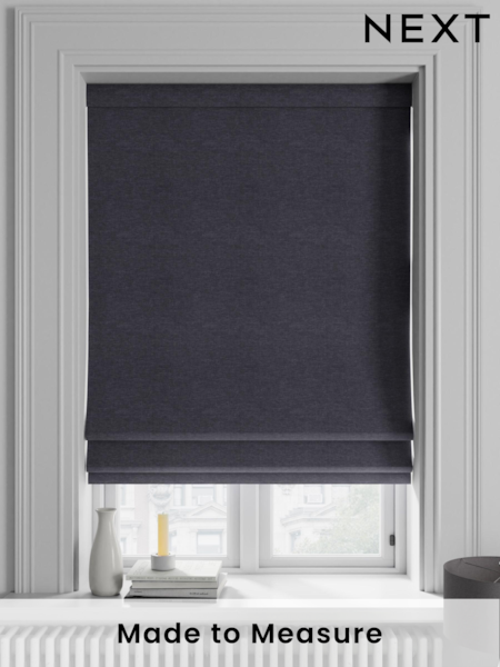 Charcoal Grey Soho Made To Measure Roman Blind (827664) | £84