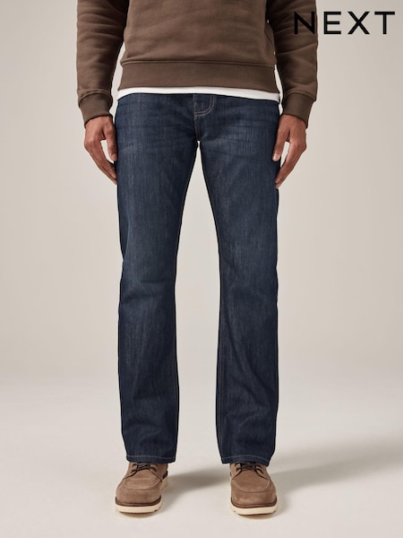 Dark Ink Blue Cotton Bootcut Jeans (829125) | £9
