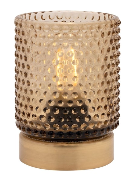 Widdop Glass Cup With Led Bulb Light