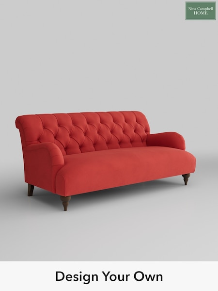 Westbourne/Coral Red Milner By Nina Campbell (829411) | £1,175