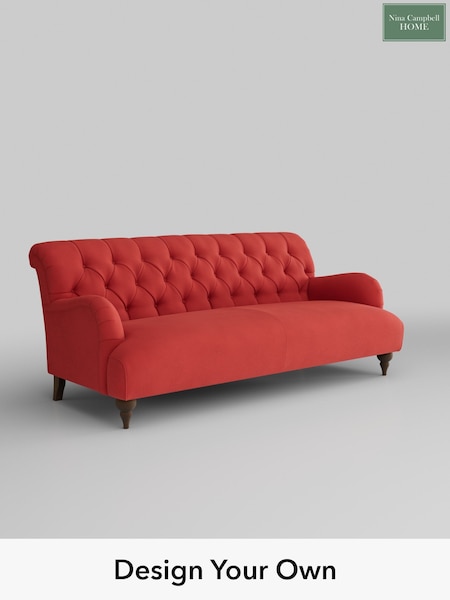 Westbourne/Coral Red Milner By Nina Campbell (829411) | £1,275