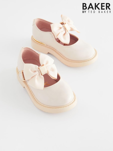 Baker by Ted Baker Girls Back to School Mary Jane Shoes with Bow (832037) | £38 - £40