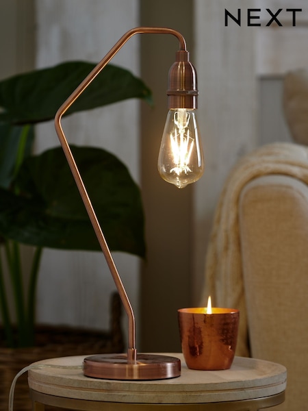 Copper Brooklyn Table Lamp (835510) | £38