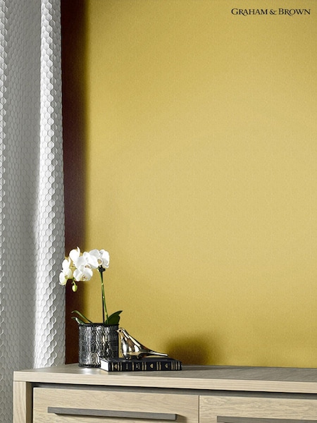 Graham & Brown Lilium Yellow Resistance Ultra Durable Matt Emulsion Paint (835817) | £54