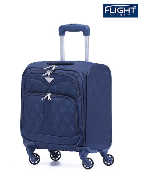 Flight Knight Navy 45x36x20cm EasyJet Soft Case Cabin Carry On Suitcase Hand Luggage (836143) | £55
