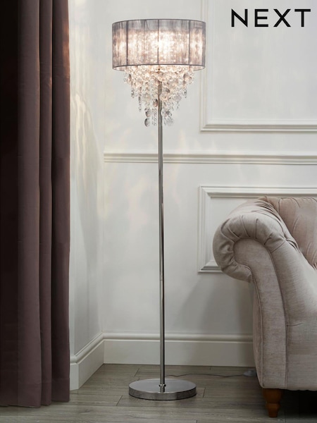 Grey Palazzo Floor Lamp (836656) | £130