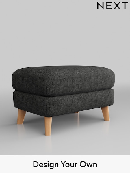 Boucle Weave Easy Clean/Charcoal Grey Conway Relaxed Sit (837165) | £375