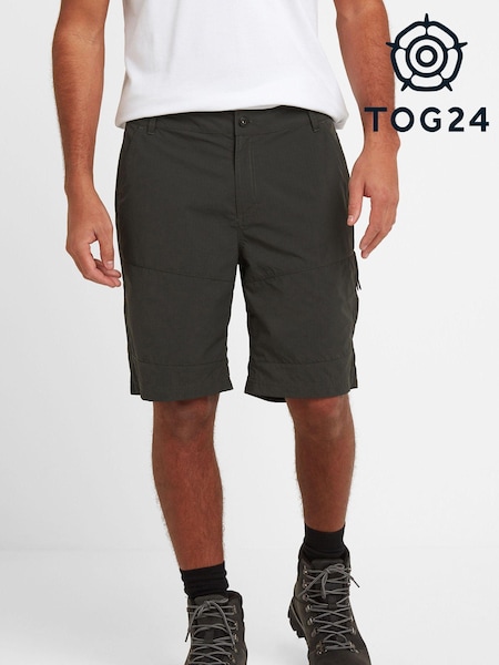Tog 24 Grey Rowland Tech Long Walking 100% Cotton Shorts (837656) | £35