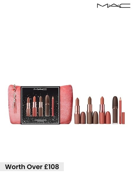 Pink - Mac Celebrity Nudes Lip Vault Gift Set (worth Over £108)