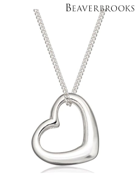 Beaverbrooks Sterling Silver Heart Pendant (838823) | £35