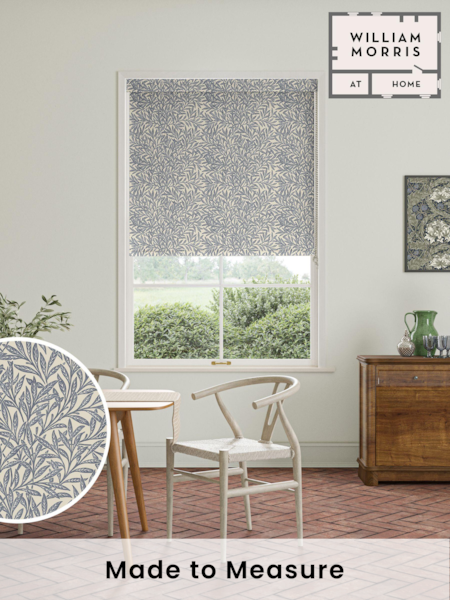 William Morris At Home Indigo Blue Willow Made to Measure Roller Blind (839776) | £61