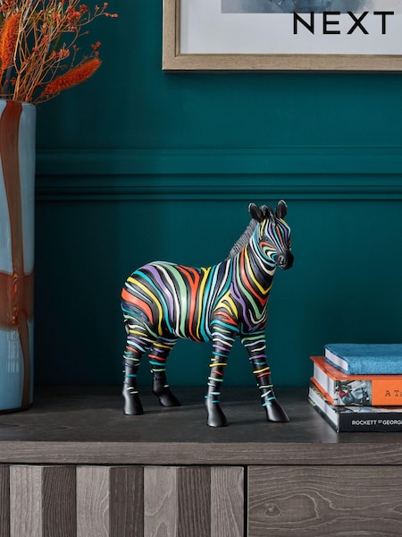 Multi Ziggy the Zebra Ornament (840499) | £35