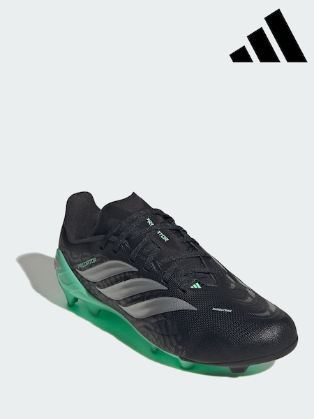 Black - Adidas Predator League Firm Ground Football Boots