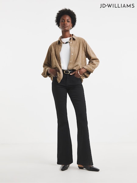 Black - Jd Williams 24/7 Bootcut Jeans