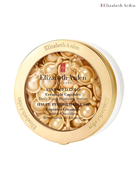 Elizabeth Arden Advanced Gold Ceramide Capsules Daily Youth Restoring Serums 60 Piece