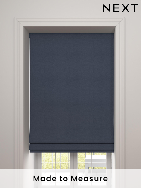 Indigo Blue Soho Made To Measure Roman Blind (845172) | £84