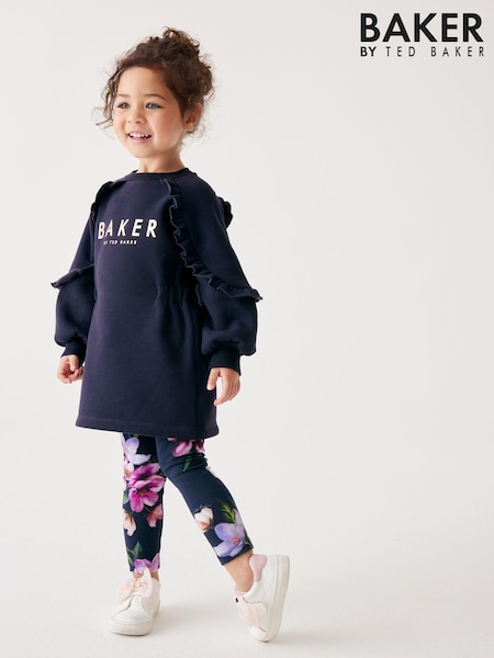 Baker by Ted Baker Floral Legging and Longline Sweater Set (845347) | £36 - £39