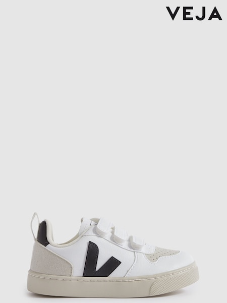 Veja Small V-10 Suede Velcro Trainers (846875) | £87
