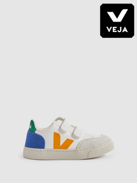 Veja Small V-12 Velcro Trainers (846999) | £85