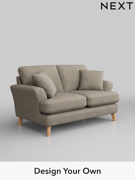 Woven Chenille Easy Clean/Mid Natural Conway Relaxed Sit (849561) | £1,150
