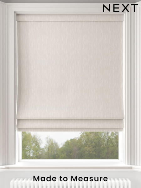 Champagne Cream Kally Made To Measure Roman Blind (851429) | £84