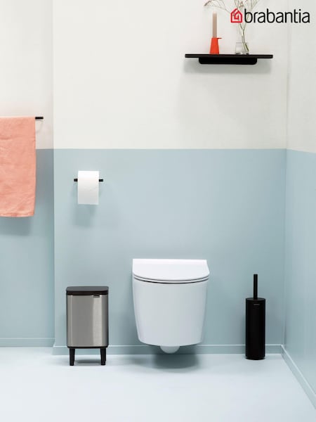 Brabantia Silver Bo Waste Bin Hi 4L (853107) | £45