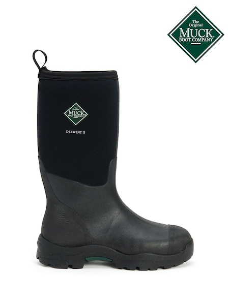 Muck Boots Derwent II Black All Purpose Field Boots (853827) | £100