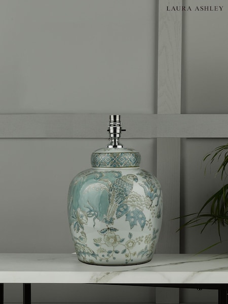 Laura Ashley Blue Elizabeth Hand Painted Ceramic Table Lamp (853939) | £130
