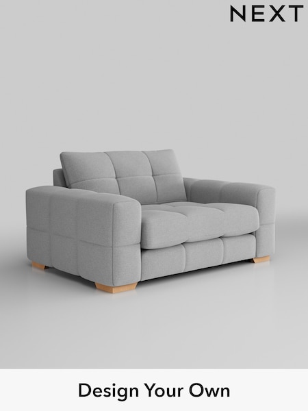 Tweedy Blend Easy Clean/Light Silver Grey Brooke Deep Sit (859493) | £1,425