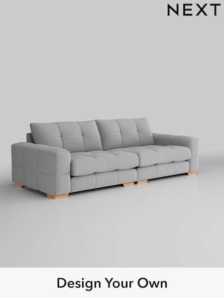 Tweedy Blend Easy Clean/Light Silver Grey Brooke Deep Sit (859493) | £1,725