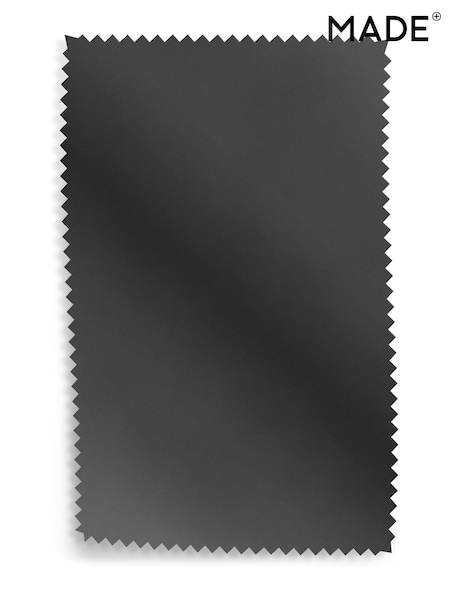 MADE.COM Charcoal Grey Matt Velvet Swatch (860737) | £0