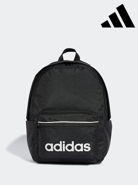 adidas Black Linear Essentials Backpack (861782) | £25