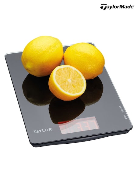 Black 5Kg Glass Dual Kitchen Digital Scales (862326) | £22