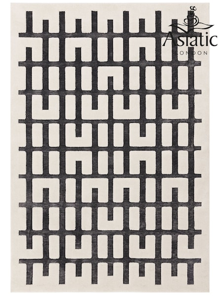 Asiatic Rugs White Valley Junction Rug (864180) | £114 - £325