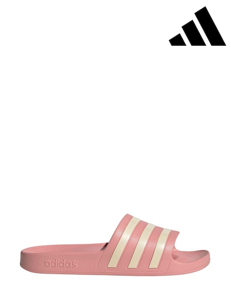 adidas Pink Adilette Aqua Sliders (864320) | £23