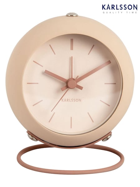 Karlsson Brown Nirvana Globe Alarm Clock (865012) | £25