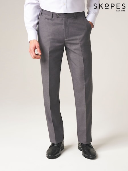 Skopes Grey Tailored Fit Madrid Suit: Trousers (865457) | £49