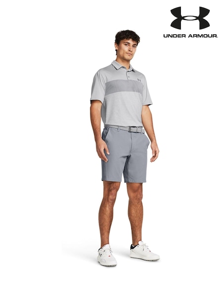 Under Armour Grey Golf Drive Taper Shorts (867161) | £50