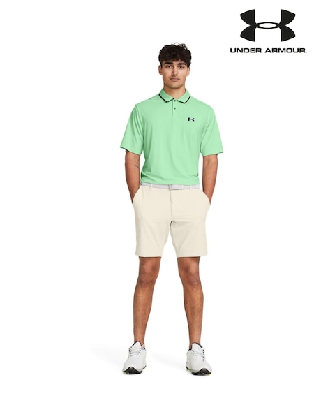 Under Armour Cream Golf Drive Taper Shorts (867214) | £50